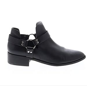 Bp. Genuine Leather Ankle Boot O-ring Strap